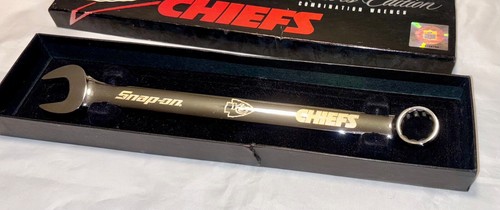 NFL Snap-On Combination Wrench Collectors Edt KANSAS CITY CHIEFS Good Preowned - Picture 3 of 6
