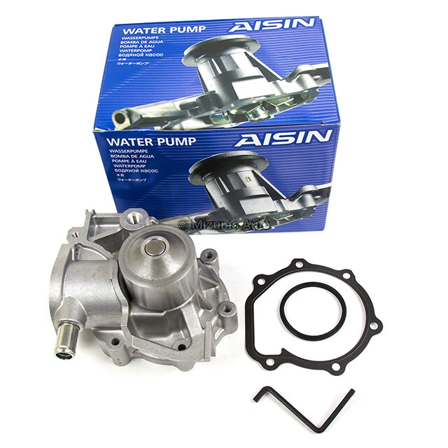 Bomba de agua AISIN apta para 93-06 2,2 L y 2,5 L Subaru no turbo 16 V SOHC EJ18 EJ22 EJ25 Foto 2 de 4