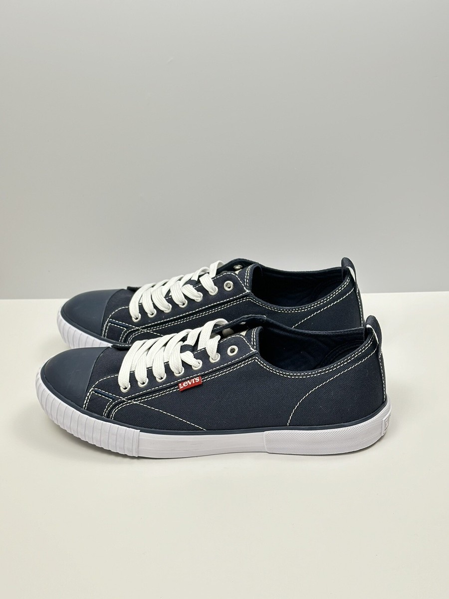 levi's shoes 木箱 Levi's Mens Thane Synthetic Leather Casual Lace Up Sneaker Shoe