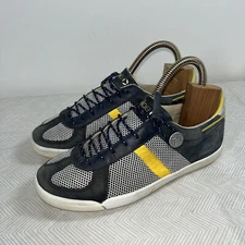 Plae Butler Mens 5.5 Mood Indigo Navy Full Grain Leather Casual Shoes 550010-419