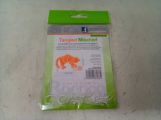 Tonic Studios - Rococo Die Cut Systems 'Tangled Mischief' - Image 4 of 4