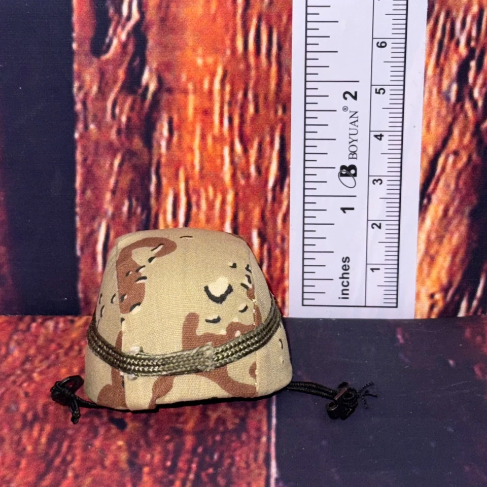 Casco de colección Hasbro GI Joe Dragon Ranger chips de chocolate postre camuflaje 1:6 Foto 2 de 4