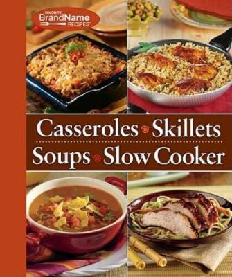 4 Cookbooks -in-1 Cookbook: Casseroles, Skillets, Soups  Slow Cooke - VERY GOOD