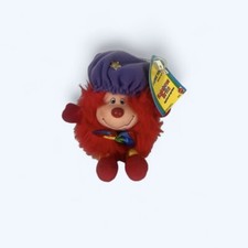 Vintage 80s Rainbow Brite Red Sprite Plush Toy Hanger Hallmark Cards Mattel