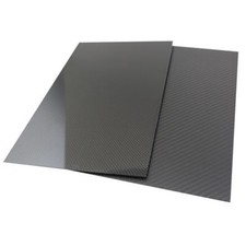 1Pc 400x500mm 3K Carbon Fiber Plate Panel Sheet 0.2-6mm Thickness Glossy Surface