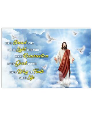 Bread Light Resurrection Good Way Truth Life Unframed Horizontal Poster