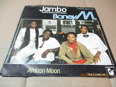 (11) 7'' Single Vinyl - Boney M. - Jambo Hakuna Matata (No Problems)