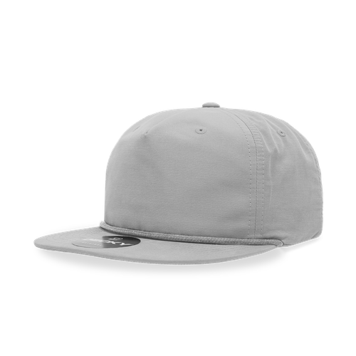 Decky Unisex 5 Panel High Profile Relaxed Cotton Blend Rope Hat - 6032 - Picture 10 of 31