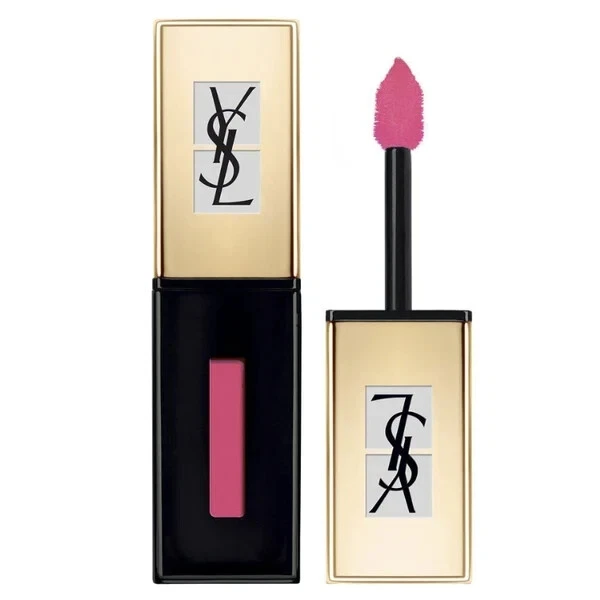 Yves Saint Laurent Rosa Barbie Pink Rain Lippenlack Glossy Stain 205 - Bild 3 von 4