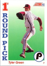 1992 Score - 1st Round Pick #810 Tyler Green