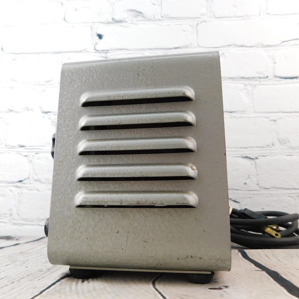 Transformador variable Ohmite VT4-F de colección 3,5 amperios ENCENDIDO - NO PROBADO limpio Foto 4 de 4