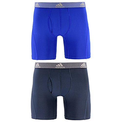 adidas men's relaxed performance climalite boxer brief underwear