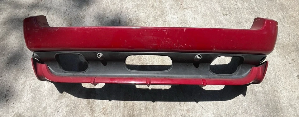 01-06 宝马 X5 E53 后置发动机盖 I 运动 IMOLA 红色 8402324 原始设备制造商 — 第 2/4 张图片