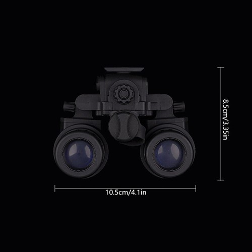 Dual-Tube Fernglas Nachtsichtbrille Dummy Requisiten Airsoft Helm Zubehör - Bild 3 von 18