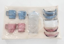 Vintage Tupperware Toys Kids Mini Serve It Party Set Pink  Blue Tuppertoys New