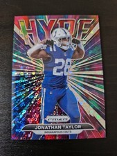 Jonathan Taylor 2021 Panini Prizm Football Card No Huddle Hype NFL Colts