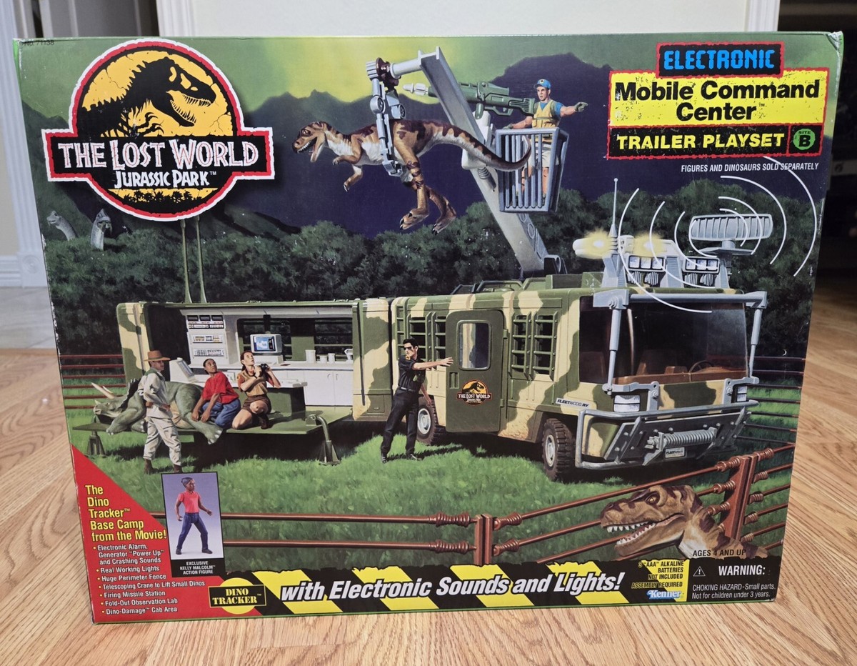 Kenner Jurassic Park Lost World Mobile Command Center Trailers