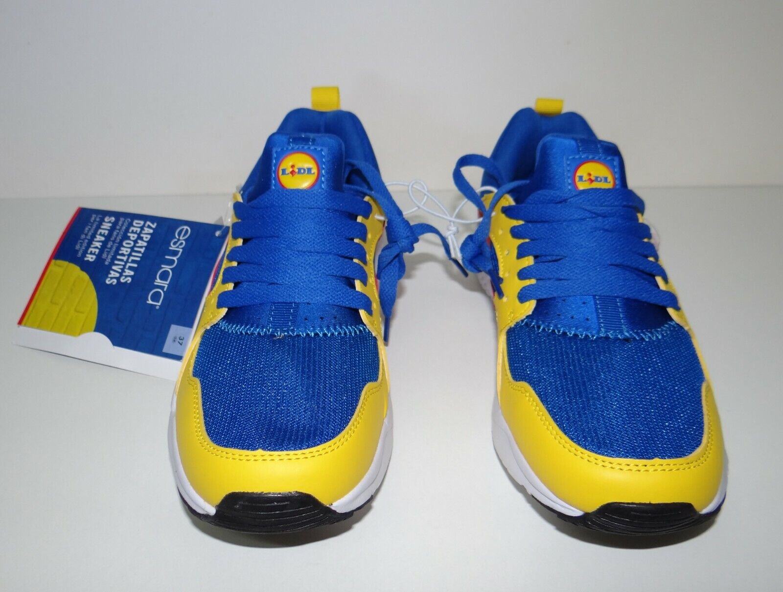 Cloth low trainers Lidl Blue size 40 EU in Cloth - 15964666