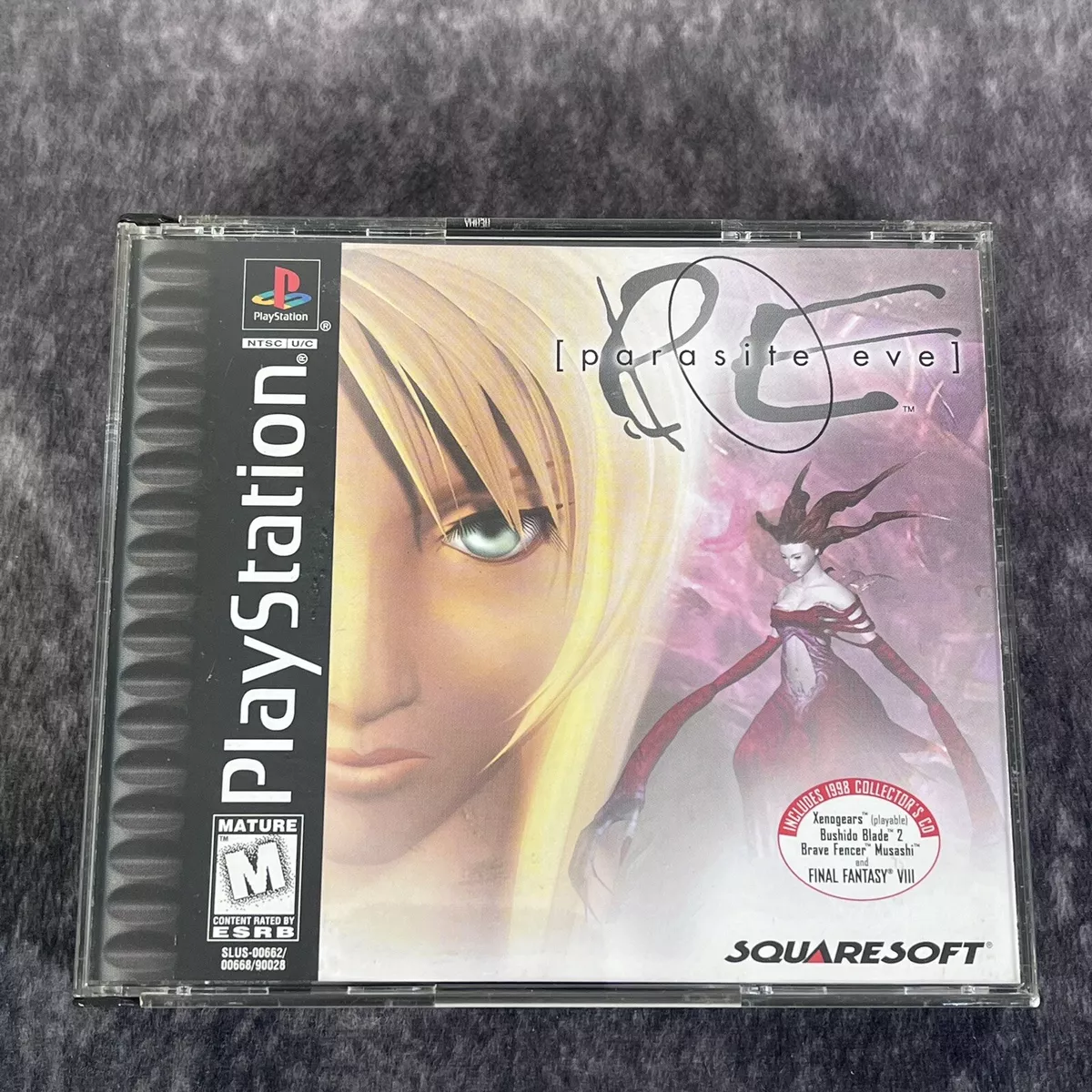 ps1 PARASITE EVE II 2 Game Sony Playstation PAL UK RELEASE