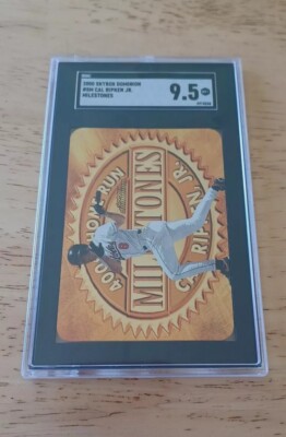 2000 Skybox Dominion Milestones Cal Ripken Jr #5M SGC 9.5.  1 in 1,999 Pop Of 2