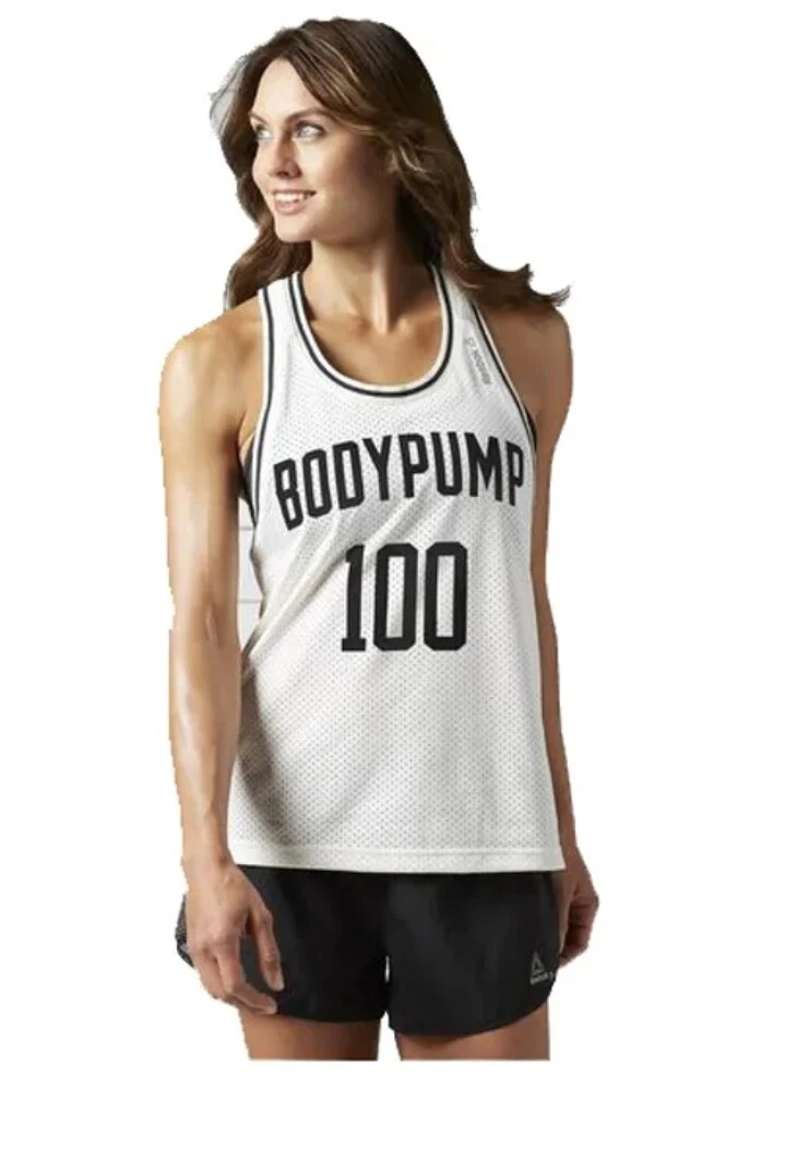 nabootsen Noodlottig gerucht Reebok Women's LES MILLS BODYPUMP 100 Jersey Tank Top XS, Black-White EUC | eBay nabootsen Noodlottig gerucht Reebok Women's LES MILLS BODYPUMP 100 Jersey Tank Top XS, Black-White EUC | eBay