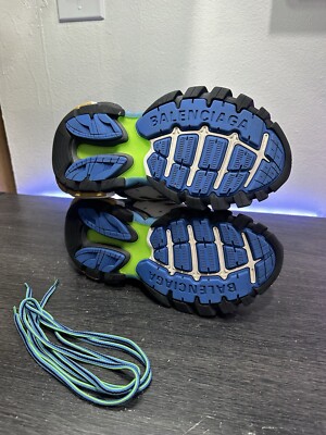 Size 7 Balenciaga Track Blue Green MENS 40 Balenciaga