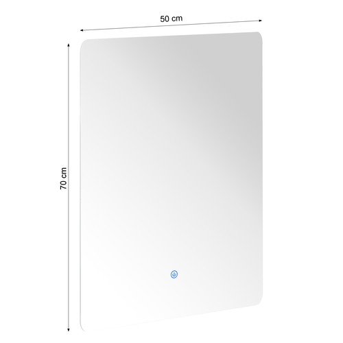 Badmöbel Set Waschbecken 60 cm Unterschrank Eiche Spiegel Waschtisch Homestyle4u - Bild 4 von 8