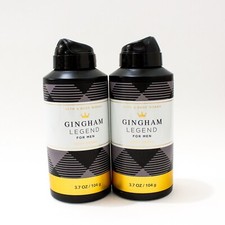 2x Bath  Body Works GINGHAM LEGEND Men's Collection Body Spray