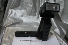 HANDLE MOUNT BOUNCE  TWIST ELECTRONIC FLASH with HOT SHOE CORD and BRACKET