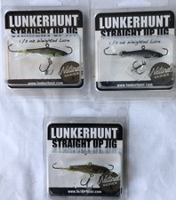 Lunkerhunt Straight Up Jig - Natural Series 1/2 oz Pack of 3