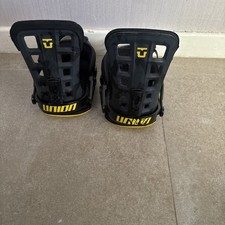 Union Bindings snowboarding.