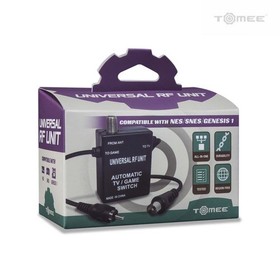 Tomee Universal RF Switch Unit For - NES, SNES, Genesis - Brand New
