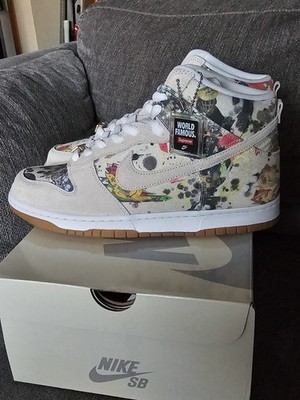 Nike SB Dunk High QS x Supreme Rammellzee Mens Size 11.5