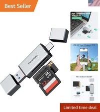 USB 3.0 Type C to Micro SD Card Reader - High-Speed Adapter for Easy Transfers