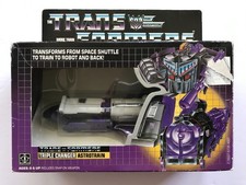 Hasbro Transformers 1985 G1 Triple Changer Astrotrain MOSC Sealed on Card