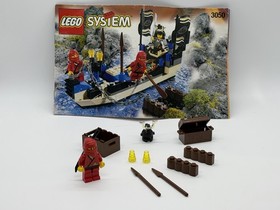 Vintage LEGO Castle Ninjas 3050 Shanghai Surprise With Manual - Missing pcs