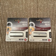 2 x Genuine Kingston 16GB DataTraveler Locker + G3