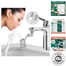Easy-Install 1080  Swivel Faucet Extender - Kids-Friendly Hygiene Access