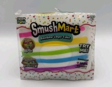VIRAL Smush Mart Squishy Toy Rainbow Layer Cake JUMBO SQUISHY 5 Crazy Fun
