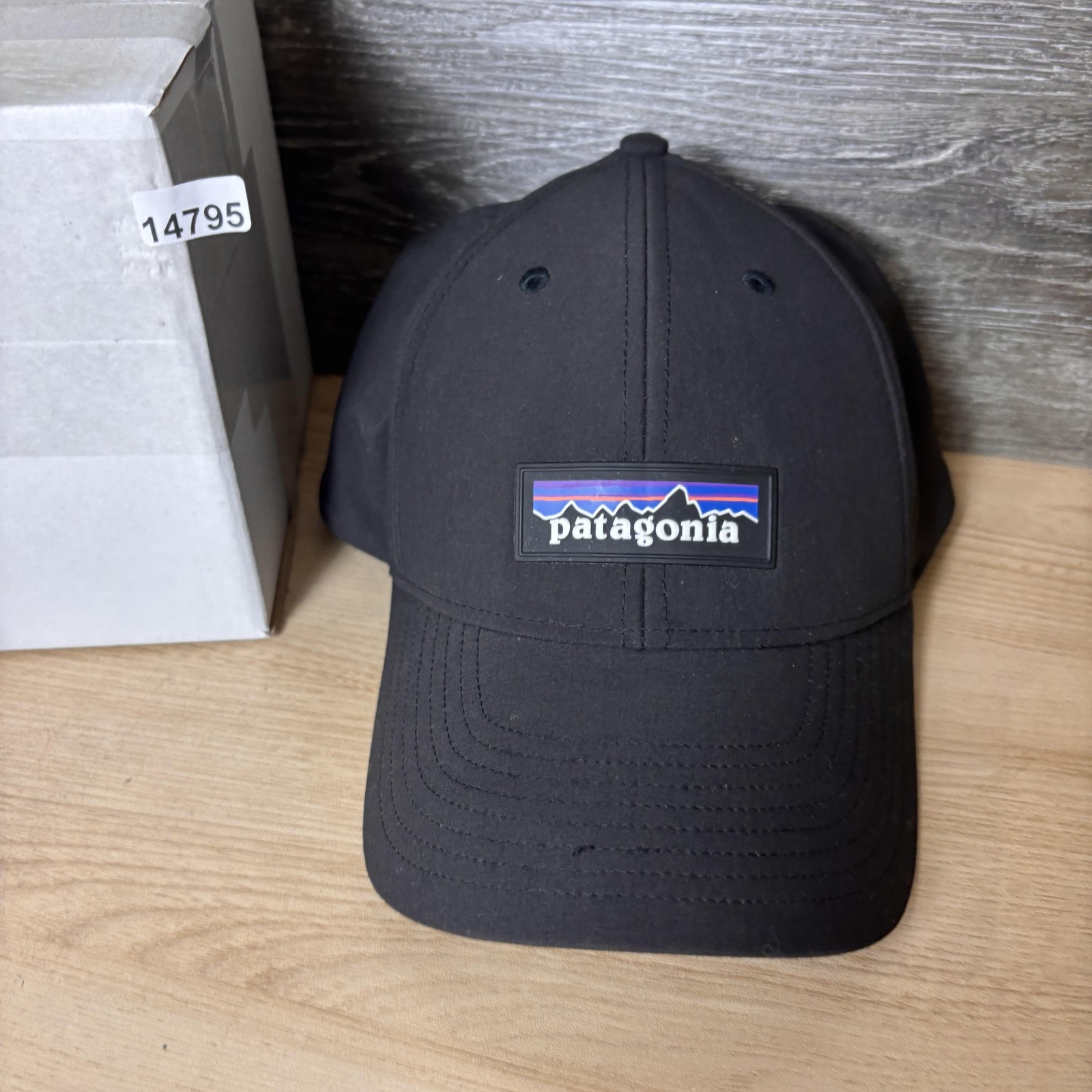 Patagonia Hat Cap Snap Back Black Patch Logo Mens… - image 9
