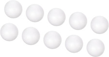 18 Pack 2.8 Inch Foam Balls Polystyrene round Solid Foam Ball White for DIY Craf