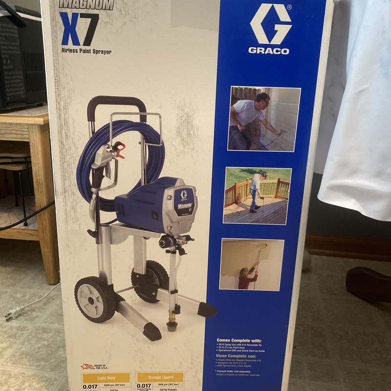Graco Magnum 262805 X7 Cart Airless Paint Sprayer