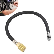 15" Tire Valve Extension Tube Hose w/ G1/4 Connector Extender for Car Bicycle RV