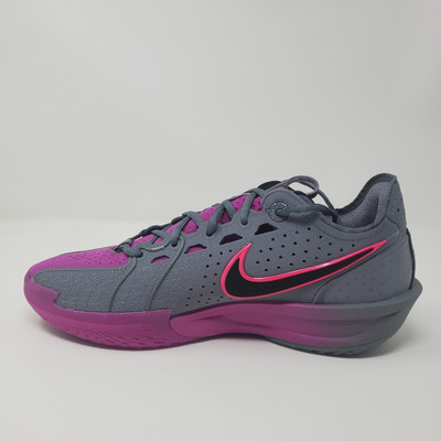 Size 9.5 - Nike Air Zoom GT Cut 3 Smoke Grey Hot Fuchsia for sale