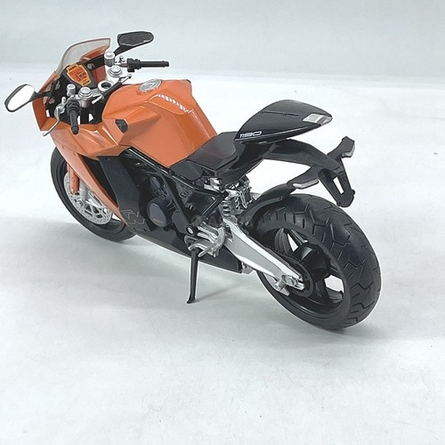 Nuevo Modelo KTM rc8c Escala 1/12 Moto Negro Amarillo Metal + Plástico - Imagen 3 de 6