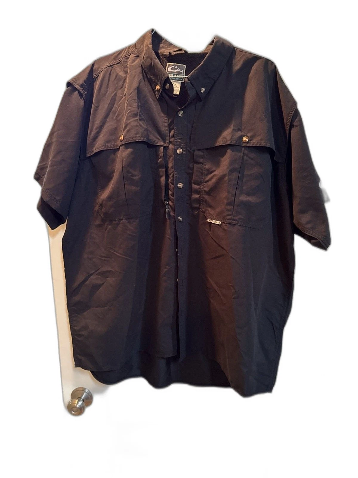 [Lot of 2] Drake Waterfowl System Short Sleeve Vented Fishing Outdoor Shirts 2x