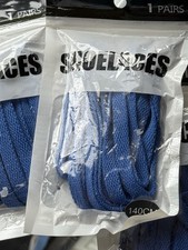 55" Inch ROYAL BLUE FLAT REPLACEMENT SHOELACES FOR NIKE JORDAN SHOE LACES 140cm