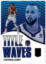 2021-22 Panini Donruss Elite Title Waves Acetate STEPHEN CURRY #8 Warriors GSW