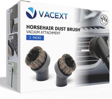 For Miele 2Pack Round Horsehair Dust Brush Vacuum Attachments Accessories 1 3
