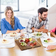 30 Holes Reversible Wooden Deviled Egg Platter with Handle Acacia Wood Deviled